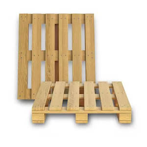 Palette en bois de pin double face de qualité supérieure, prix magnifiques, durable, 4 voies, pour le transport de marchandises en entreposage frigorifique - Product Image 6