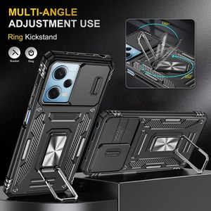 Custodia per telefono con protezione per obiettivo per fotocamera Slide per <span class=keywords><strong>Xiaomi</strong></span> <span class=keywords><strong>Redmi</strong></span> <span class=keywords><strong>Note</strong></span> 13 12 <span class=keywords><strong>11E</strong></span> 11 Pro / <span class=keywords><strong>Note</strong></span> 11S 12S Poco X6 Pro Cover - Product Image 4