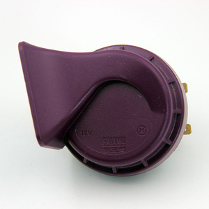CHSKY-bocina de coche con sistema de Audio, bocina de 12V ABS púrpura, multitono y Claxon, 110-129db - Product Image 3