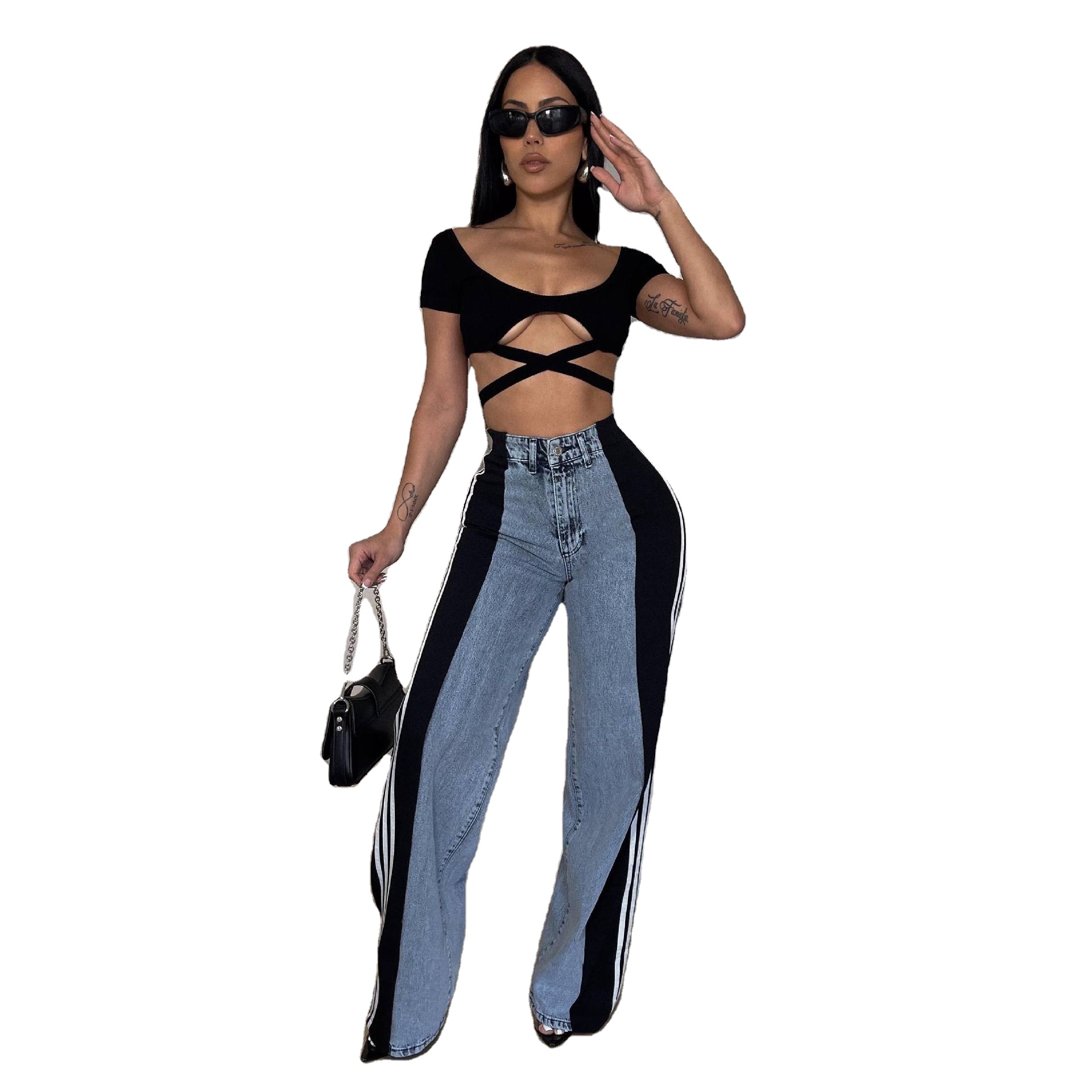 Tight Tall Girlfriend Jeans Sexy Tight Tall Women Tight Jeans High Fashion  Clothing