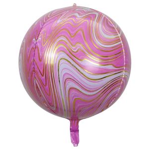 22 Inch 4D Round Helium Ballon <strong>Party</strong> Supply <strong>Decoration</strong> Pink Marble Foil Balloons CE Mother&amp;#39;<strong>s</strong> Day Easter <strong>Decoration</strong> - Product Image 1