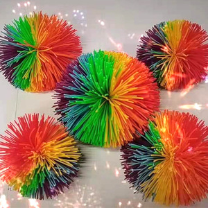 6 cmシリコーン<span class=keywords><strong>Koosh</strong></span>跳ね返るボールカプセル玩具用 - Product Image 4