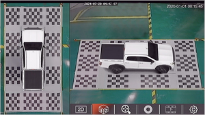 Dmax 360 độ toàn cảnh 3D tiên tiến xung quanh xem hệ thống giám sát Hệ Thống Camera vòm - Product Image 5