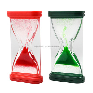 Reloj de arena de acrílico con líquido en ascenso, temporizador de movimiento líquido, temporizador sensorial de líquido - Product Image 1