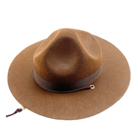 MH-2352 Chapeau de déguisement pour adulte, style Sergent, Ranger de parc, Policier de la montagne, Soldat de patrouille, Accessoire de fête et de déguisement