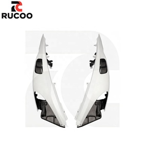 Nuevo Conjunto de Guardabarros Delantero <span class=keywords><strong>Aero</strong></span> Track GT4RS para Porsche 718 981 982 Cayman Boxster, Modificación de Alerón Lateral en PP y Fibra de Carbono Preimpregnada - Product Image 2