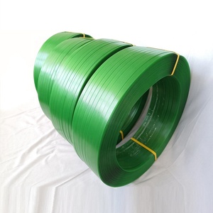 Căng thẳng cao sức mạnh <span class=keywords><strong>Polyester</strong></span> đóng gói Băng Dây đeo màu xanh lá cây nhựa PET dây đeo vành đai Vật nuôi đóng đai băng nhựa - Product Image 3