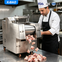 Nouvelle machine à découper la viande multifonctionnelle commerciale, coupe-viande automatique pour chèvre, machine à découper la viande de bœuf, machine à découper la viande de poulet congelée