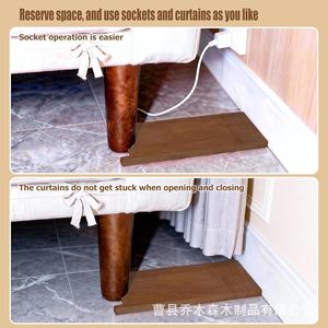 Wooden Sofa Leg Protection <b>Pad</b> Non-Slip Anti-<b>Scratch</b> Durable Furniture Base Modern Simple Design - Product Image 3