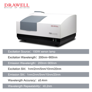 เครื่องวิเคราะห์ฟลูออเรสเซนซ์ DW-F98 เครื่องวัดสเปกโตรโฟโตมิเตอร์ฟลูออเรสเซนซ์ เครื่องสเปกโตรฟลูออโรมิเตอร์สำหรับการวิจัยทางวิทยาศาสตร์ - Product Image 2