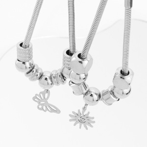 Pulsera de Diseño Popular en Oferta, Múltiples Modelos, Chapada en Plata de Titanio, Pulseras Unisex, Joyería de Moda - Product Image 5