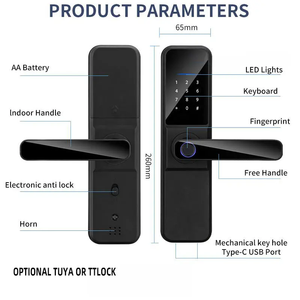 Cerradura Inteligente TTlock Tuya Wifi para Principiantes, con Manija Reversible 4585, para Puerta Principal de Acero o Madera, Emiratos Árabes Unidos y Arabia Saudita - Product Image 6