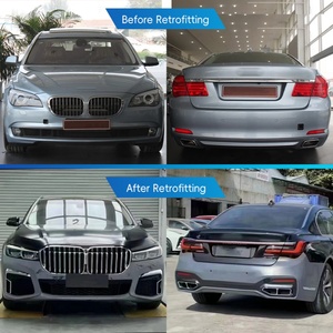 2009-2015 F02 Car modification upgrade front bumper <b>engine</b> hood fender rear bumper taillights <b>model</b> <b>kit</b> for BMW 7 Series - Product Image 2