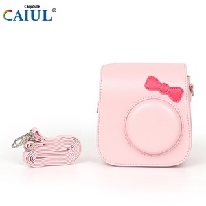 กระเป๋ากล้องสะพายไหล่สำหรับฟูจิ อินสแต็กซ์ มินิ เอสอี/7 กระเป๋ากล้องหนังป้องกันแบบนุ่มน่ารัก อินสตาแกรม อุปกรณ์เสริม กระเป๋ากล้องสำหรับเดินทางแบบสะพาย - Product Image 3