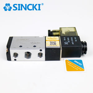 Airtac Type 4V Serie 12V Dc 5 Poort 2 Way Dubbele Spoel Pneumatische Luchtcontrole Magneetventiel Pneumatische Onderdelen - Product Image 4