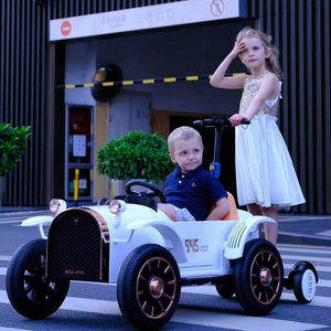Nouvelle conception de voiture électrique pour enfants avec télécommande et pédale, chariot interactif parent-enfant - Product Image 6