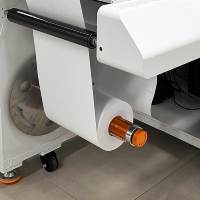 Imprimante d'étiquettes à jet d'encre UV RobotJet à passage unique, rouleau à rouleau, micro-piezoélectrique, avec une qualité d'impression haute visibilité