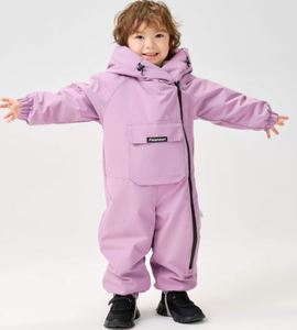 Sunny <b>Baby</b> Fur Collars Hooded Coat Winter Infant Warm Romper Ski One-Piece Outerwear Toddler Boys and <b>Girls</b> Jumpsuit - Product Image 5