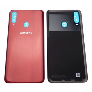 Cover Posteriore Rossa per Galaxy A20s 2019 A207F, Vetro di Ricambio per Scocca - Product Image 1