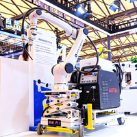 Robot Kolaboratif Huayan E12 yang Lebih Stabil, Cobot 1800mm, Baja Karbon, Baja Tahan Karat, Paduan Aluminium, Pengelasan Busur atau Pengelasan Laser