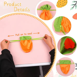 <span class=keywords><strong>Bolsas</strong></span> <span class=keywords><strong>de</strong></span> Dulces <span class=keywords><strong>de</strong></span> Zanahoria Hechas a Mano al por Mayor <span class=keywords><strong>para</strong></span> Fiestas <span class=keywords><strong>de</strong></span> Pascua, Decoraciones <span class=keywords><strong>de</strong></span> Festivales, Regalos y Almacenamiento - Product Image 3