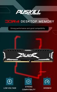 PUSKILL KILLBLINK DDR4 8GB 16GB 2666MHz 3200MHz หน่วยความจำสำหรับเล่นเกมส์ คอมพิวเตอร์ตั้งโต๊ะ RAM สำหรับอีสปอร์ต ระดับแข่งขัน - Product Image 6