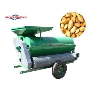High working efficiency full automatic watermelon and pumpkin seeds harvesters