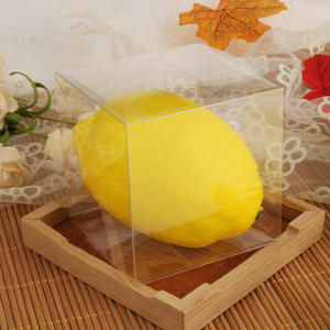 Toptan özel dikdörtgen şeffaf pvc plastik ekran hediye kutuları ambalaj için meyve şekeri macaron tatlı çiçek oyuncak mum - Product Image 2