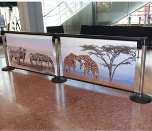 Biểu Ngữ Phá Gió Nhà Hàng In Theo Yêu Cầu Hàng Rào Quán Cà Phê Bằng Thép Không Gỉ - Product Image 5