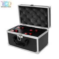Máquina de Chispas Frías para Efectos Escénicos, Sistema de Disparo de Chispas Inalámbrico DMX de 8 Canales con Alcance de 100m, Controlador Negro para Bodas