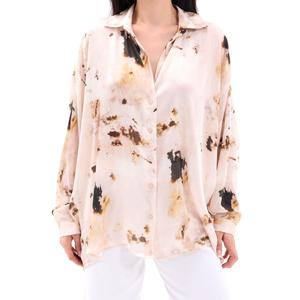 Camisa de Gasa para Mujer Syracuse, Estilo Bohemio Vintage, con Botones, para Uso Diario - Product Image 4