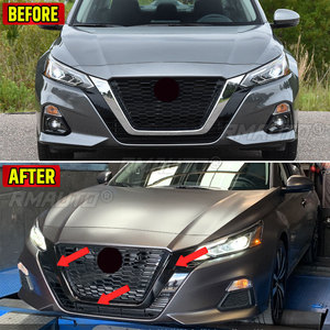 Grilles de calandre avant de haute qualité pour Nissan Altima 2019-2021, bandes décoratives et cadre de calandre pour capot avant - Product Image 6