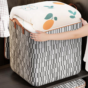 Sac de rangement en tissu multifonctionnel de haute qualité pour la maison, boîte de rangement pour couettes et vêtements de chambre à coucher - Product Image 3