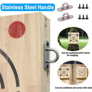Jeu de <span class=keywords><strong>lancer</strong></span> de hache gonflable d'extérieur avec cible en bois et chaîne en acier pour <span class=keywords><strong>lancer</strong></span> de couteau de projection - Product Image 3