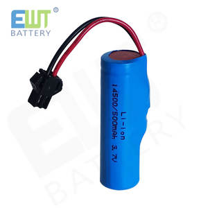 <span class=keywords><strong>3</strong></span>.7V 500MAh ICR14500แบตเตอรี่ Li-Ion สำหรับเครื่องมือที่หลากหลาย - Product Image 4