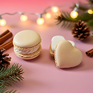 DM1266 <span class=keywords><strong>Moule</strong></span> en Silicone DIY Rond <span class=keywords><strong>Macaron</strong></span> Biscuit Sandwich Cœur Joli Gâteau pour Pâtisserie et Bougies Décoration Maison - Product Image 4
