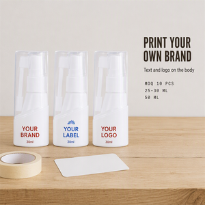 Botella de Spray de PE de 30ml 50ml con Boquilla Larga de Pulverización Fina, Botella de Plástico Recargable Vacía, con Cubierta Protectora contra el Polvo, Envase Cosmético de Viaje - Product Image 5
