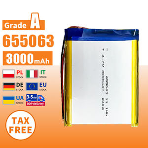 <strong>3</strong> 7V 3000mah 655063 Lithium Polymer Battery Power Tools <strong>3</strong>.7V Rechargeable Li-polymer Battery Home Appliances 974058 606090 - Product Image 2