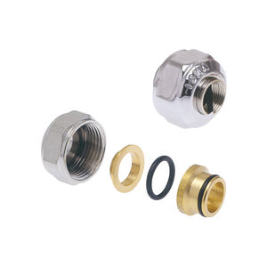 ADAPTADOR DE COBRE SICURBLOC TAPA CROMADA Ø 14-24X1,5 Para PVC Plástico Caucho Gas Aceite Agua Conexión de soldadura de forja de baja presión - Product Image 2