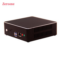 Zeroone CT-1A DC19V NUC Mini Host soporte Intel Haswell-U 4th Broadwell-U 5th I3 I5 I7 15W CPU