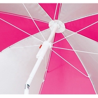 Parasol publicitaire imprimé personnalisé de haute qualité YS-9010 Camping en plein air pique-nique piscine mer soleil plage parapluie avec inclinaison