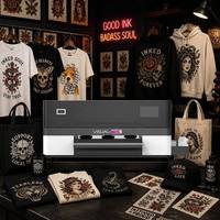 Imprimante DTF A3 personnalisée pour petites entreprises, impression sur t-shirt, encre blanche, CMYK, transfert sur film PET, tête d'impression Epson F1080