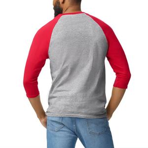 Ropa Deportiva Personalizada para Hombre, Camiseta de Algodón de Manga Corta a Rayas, Estilo Casual, 180 Gramos, Contraste de Color con Patrón Sólido - Product Image 6