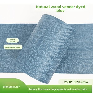 Placage de <span class=keywords><strong>bois</strong></span> massif teinté Nussbaum en <span class=keywords><strong>bois</strong></span> de tigre naturel, matériau artisanal unique et créatif pour portes d'armoires et meubles personnalisés, idéal pour le bricolage - Product Image 2