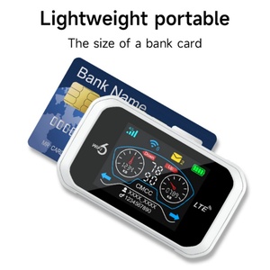 Punto de Acceso WiFi Portátil 4G LTE al por Mayor | 300Mbps de Alta Velocidad con Ranura para Tarjeta SIM |   Para viajes/exterior con un solo puerto para antena - Product Image 4