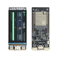 Carte de développement LILYGO T-Display C5 avec puce ESP32-C5 + écran couleur IPS de 1,9 pouces, Wi-Fi 6 double bande + BLE 5, conception de circuit imprimé multicouche