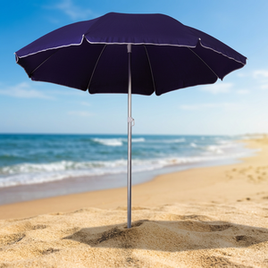 Ombrellone da Spiaggia Soleil Est 2,20 m in Alluminio con 8 Stecche Rinforzate in Fibra di Vetro per il Sole Estivo - Product Image 3