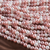 6MM-16MM haute qualité arc-en-ciel blanc coquille perles perles perles bijoux collier Bracelet perles en vrac pour la fabrication de bijoux