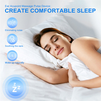 South Moon 1 paire Silicone Oreille Acupoint Massage Pulse Device Soulagement des acouphènes Éliminant le bruit Oreilles Bouchons d'oreilles apaisants pour le sommeil