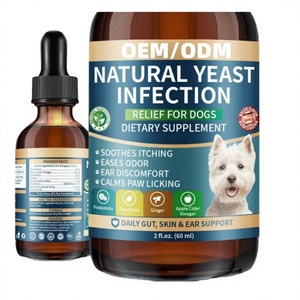 Gotas para Infecciones por Hongos en Perros OEM/ODM - Sin Granos, Reduce la Irritación y la Inflamación, Alivia la Picazón, Tratamiento para Infecciones de Oído - Product Image 3